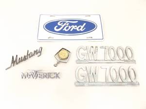 Lot of Vintage Automobile Emblems