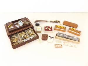 Lot of Misc Mens Cufflinks, Accessories, etc.