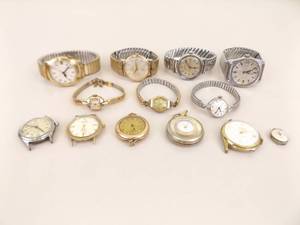 Lot of Vintage Wind Up Watches