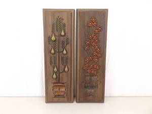2 1960s Burwood Products Plaques