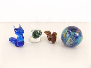 Vintage Glass Work Figurines