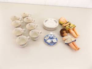 Vintage Dolls and Tea Sets