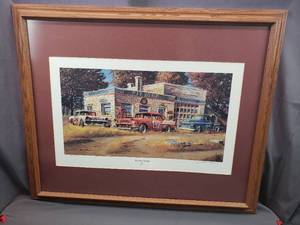 lot 9 image: Pit Stop Garage by Dale Klee #45 of 950