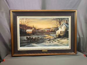 lot 18 image: Terry Redlin Together for the Season