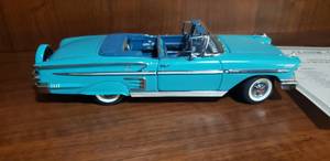 lot 71 image: 1958 Chevrolet Impala Convertible Danbury Mint