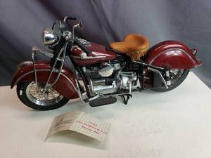 lot 110 image: 1942 Indian Motorcycle Model 442 Franklin Mint