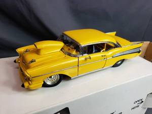 lot 116 image: 1957 Chevy Pro Street Hardtop Danbury Mint