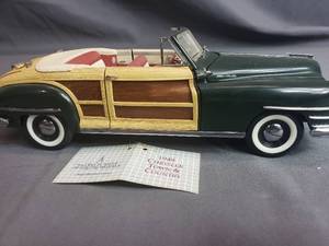 lot 204 image: 1948 Chrysler Town and Country Franklin Mint
