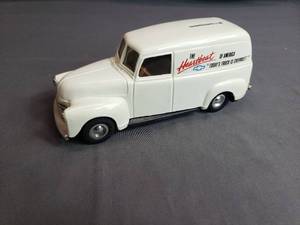 lot 242 image: Chevy The Heartbeat of America Coin Bank