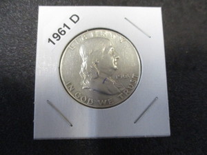 16. 1961-D Franklin Silver Half Dollar