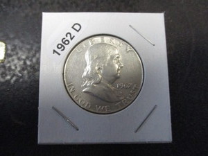 17. 1962-D Franklin Silver Half Dollar