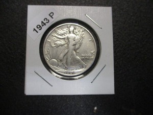 31. 1943-P Walking Liberty Silver Half Dollar