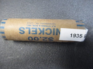39. Roll of (40) 1935-P Buffalo Nickels
