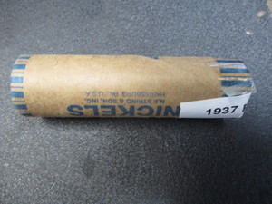 41. Roll of (40) 1937-P Buffalo Nickels