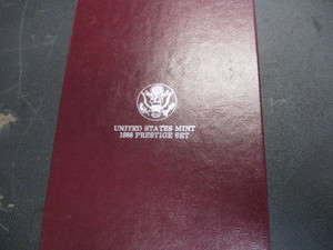 50. 1988 US Olympic Prestige Set 1oz Silver Commemorative (Olympiad) wComplete Proof Set in Original Government Packaging