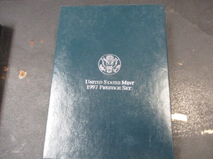 53. 1997 US Botanical Garden Prestige Set 1oz Silver Commemorative wComplet Proof Set in Original Government Packaging