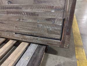 lot 388 image: Alpine Funrture Newberry Dining Table (Weathered Natural)