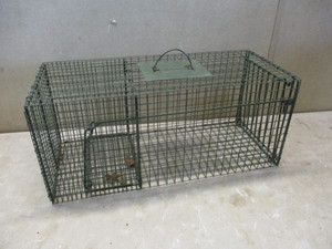 lot 125 image: Medium sized live trap- like new