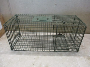 lot 129 image: Medium sized live trap- like new