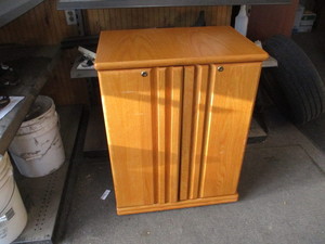 lot 42 image: Cabinet for movie storage