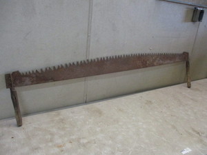 lot 83 image: 2 Man saw