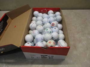 lot 100 image: 8 dozen used golf balls
