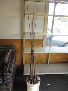 lot 109 image: Fishing Rods and reels