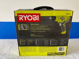 RYOBI VARIABLE SPEED DRILL
