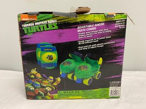 TEENAGE MUTANT NINJA TURTLES ADJUSTABLE SKATE COMBO