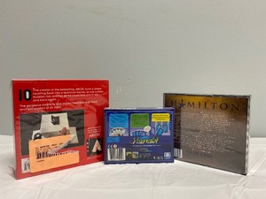 MARION BATAILLE 10, HANABI CARD GAME AND HAMILTON CD