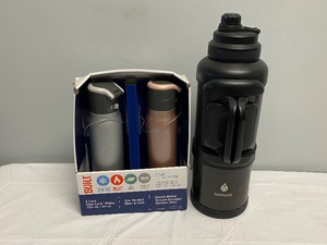 3 DRINKING CONTAINERS