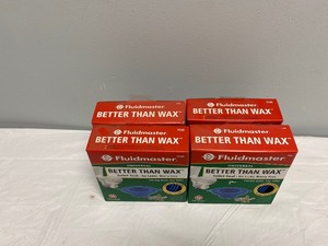 4 BOXES FLUIDMASTER BETTER THAN WAX TOILET SEAL