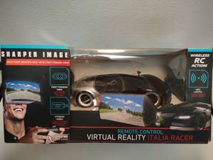 SHARPER IMAGE RC VIRTUAL REALITY ITALIA RACER