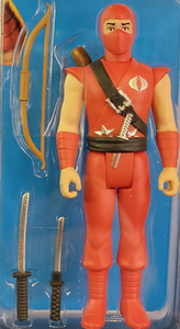 GI Joe Super7 Retro Cobra Red Ninja 3.75 Action Figure