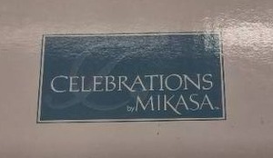 MIKASA CELEBRATIONS Cottage Lace Collection 10 Crystal Vase New in Box