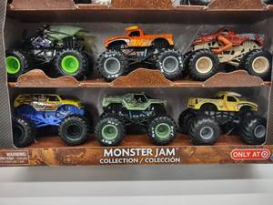 SpinMaster Monster Jam Collection 9 Pack of 164 Die-Cast Monster Trucks