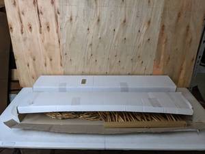 lot 453 image: Wood and Bamboo Beaded Curtains for Doorway and Room Divider