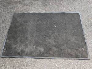 lot 449 image: Commercial Entrance IndoorOutdoor Mat, Charcoal, 6 x 4