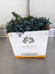 lot 399 image: Assortment of Christmas String Lights, Ornaments and More