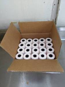 lot 408 image: New Box of (45) Thermal Receipt Paper Rolls