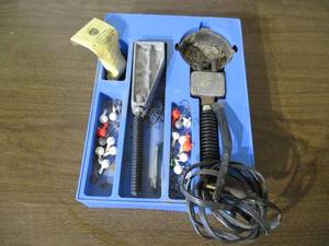 lot 68 image: Lead Fishing Jig FormMaker. Hilts Mold.