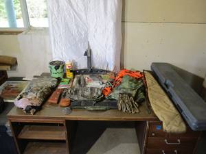 lot 71 image: Lot of Various Hunting & Fishing Supplies.