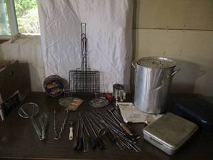 lot 75 image: Lot of Various CookingGrilling Items.