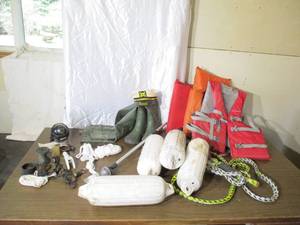 lot 82 image: Lot of Various Boating Items