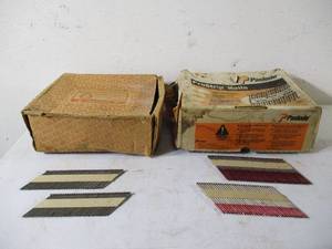 lot 110 image: Lot of 2 Boxes of Paslode Nails.