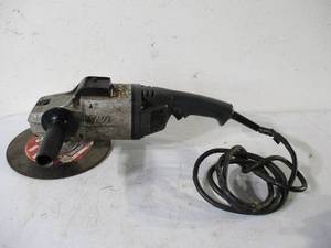 lot 114 image: Lot of 2 Tools SKIL Disc Sander and Chicago Angle Grinder with sanding & grinding disks.