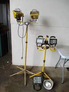 lot 136 image: Lot of Work Lights