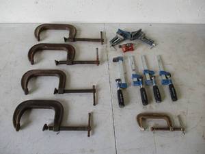 lot 168 image: Lot of various Clamps