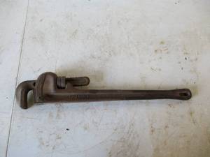 lot 180 image: Ridge Pipe Wrench