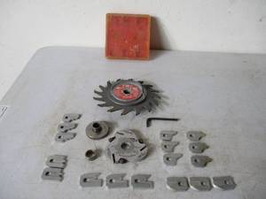 lot 193 image: Lot of Dado Woodworking cutting Tools.1-Craftsman in box.